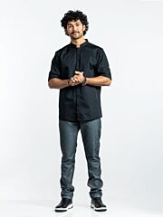 Basix Koksbuis Sabor Black Short Sleeve L