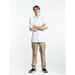 Basix Koksbuis Sabor White Short Sleeve 4Xl