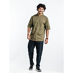 Basix Koksbuis Sabor Dark Olive Short Sleeve M