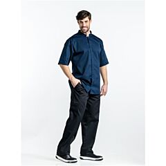 Basix Koksbuis Sabor Navy Short Sleeve Xs