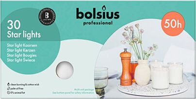 Bolsius Starlight Transparant