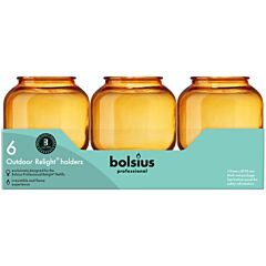 Bolsius Professional Kaarshouder Relight Amber