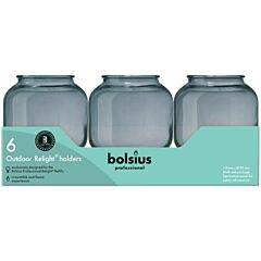 Bolsius Professional Kaarshouder Relight Grijs