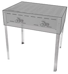 Hendi Afdekhoes, 300X450x(H)150Mm