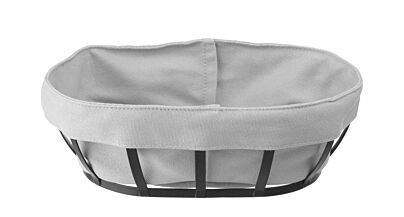 Hendi Broodmandje Met Zak, Ovaal, 250X160x(H)75Mm