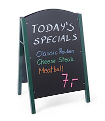 Hendi Krijtstoepbord, 700X500x(H)1100Mm