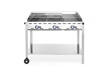 Hendi Green Fire 3 Brander 17,4Kw 1078X612x(H)825Mm