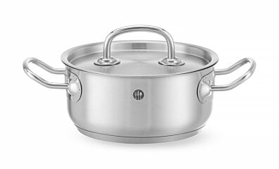 Hendi Kookpan Laag - Deksel 15L Ø160x(H)75Mm Kl