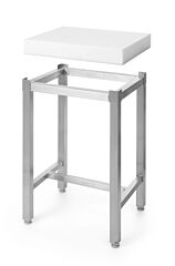 Hendi Polyethyleen Hakblokonderstel 50X40x(H)80Cm