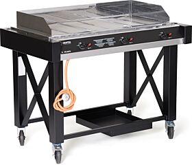 Hendi Gasbarbecue Atlanta 13Kw 1285X770x(H)917Mm