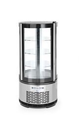 Hendi Gebaksvitrine Rond  100L 480X(H)1065Mm