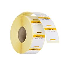 Hendi Veiligheidsstickers Verwijderbaar Dinsdag