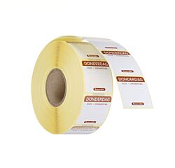 Hendi Veiligheidsstickers Verwijderbaar Donderdag