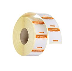 Hendi Veiligheidsstickers Verwijderbaar Zaterdag