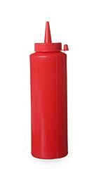 Hendi Dispenser Flacon, 0,2L, Rood, ظ50X(H)185Mm