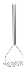 Hendi Pureestampers, 200X130x(H)810Mm