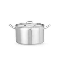 Hendi Kookpan Middel - Deksel 15L Ø320x(H)190Mm Pl