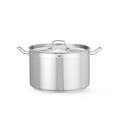 Hendi Kookpan Middel - Deksel 235L Ø360x(H)230Mm