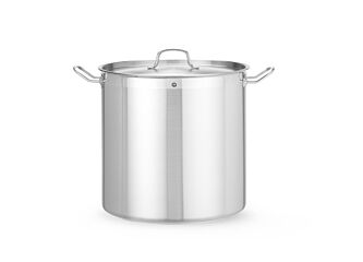 Hendi Kookpan Hoog - Deksel 37L Ø360x(H)360Mm