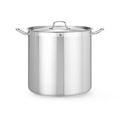 Hendi Kookpan Hoog - Deksel 50L Ø400x(H)400Mm