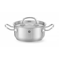 Hendi Kookpan Laag - Deksel 15L Ø160x(H)75Mm Kl