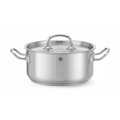 Hendi Kookpan Laag - Deksel 29L Ø200x(H)95Mm