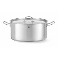 Hendi Kookpan Laag - Deksel 12L Ø320x(H)150Mm Kl