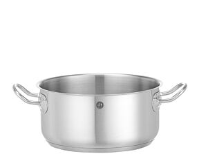 Hendi Kookpan Laag - Zonder Deksel 29L Ø200x(H)95Mm