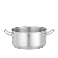 Hendi Kookpan Laag - Zonder Deksel 29L Ø200x(H)95Mm