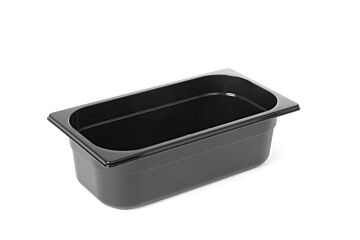 Hendi Container Zwart 1/4 18L Zwart 265X162x(H)65Mm
