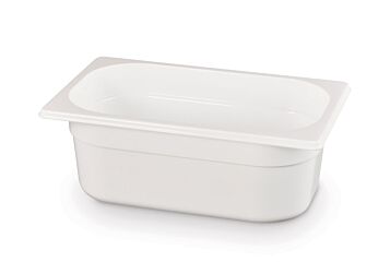 Hendi Container Wit 1/4 28L Wit 265X162x(H)100Mm
