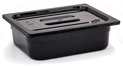 Hendi Deksel Gn Zwart 1/2 Zwart 325X265mm