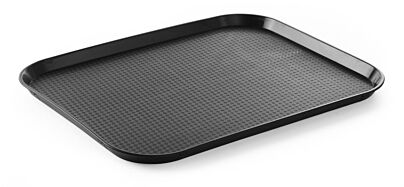 Hendi Dienbladen Large Zwart 350X450x(H)20Mm