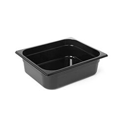 Hendi Container 1/2 65L Zwart 325X265x(H)100Mm