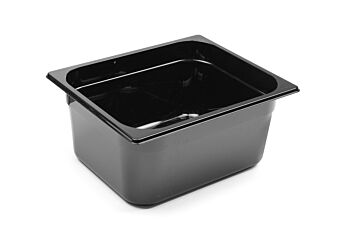 Hendi Container 1/2 95L Zwart 325X265x(H)150Mm