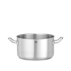 Hendi Kookpan Middel Zonder Deksel 6L Ø240x(H)135Mm