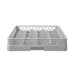 Hendi Vaatwaskorf Glaswerk 16 Vaks 500X500x(H)104Mm