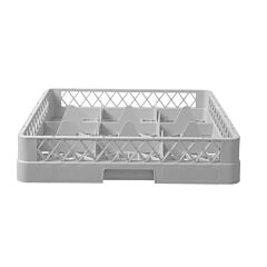 Hendi Vaatwaskorf Glaswerk 9 Vaks 500X500x(H)104Mm