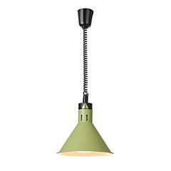 Hendi Warmtelamp Verstelbaar Groen 275X(H)250Mm
