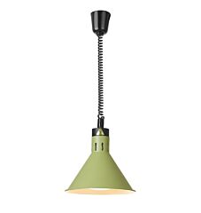 Hendi Warmtelamp Verstelbaar Groen 275X(H)250Mm