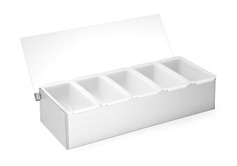 Hendi Ingredientenhouder 5 Bak 375X140x(H)90Mm
