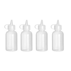 Hendi Mini Saus Dispenser 4 Stuks. 0,5L Transp.