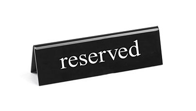 Hendi Tafelstandaard Reserved 130X30x(H)38Mm