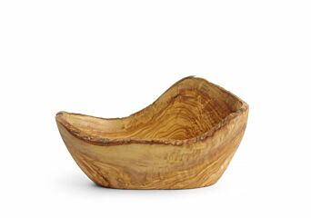 Hendi Decoratieve Kom Olijfhout 300X190x(H)110Mm