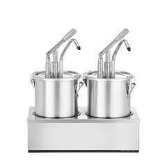 Hendi Sauspomp Rvs Set 2 St 9L 400X200x(H)440Mm