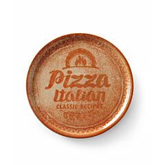 Hendi Pizzabord Recipe Collection Brick Rood Ø310mm