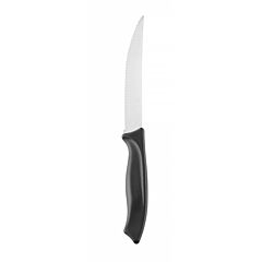 Hendi Steakmes Gekarteld Zwart (L)227Mm