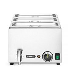 Hendi Bain-Marie Met Afvoerkraan 604X332x(H)242Mm