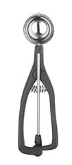 Hendi Portioneerlepel Linkshandigen 1/30 Zwart