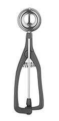 Hendi Portioneerlepel Linkshandigen 1/36 Zwart